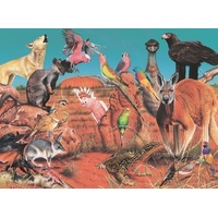 Blue Opal Puzzle - Wild Australia - The Outback 100pc