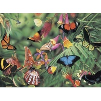 Blue Opal Puzzle - Wild Australia - Butterflies & Beetles 100pc