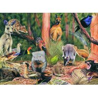 Blue Opal Puzzle - Wild Australia - On the Forest Floor 200pc