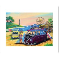 Blue Opal Puzzle - Purple Kombi at the Fair 1000pc