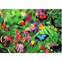 Blue Opal Puzzle - Garry Fleming Butterflies & Beetles 1000pc