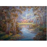 Blue Opal Puzzle - Hunter Valley Hideaway 1000pc