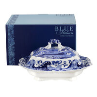 Spode Blue Italian - Covered Vegetable Dish