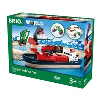 BRIO World - Cargo Harbour Set