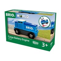 BRIO World Train - Cargo Battery Engine
