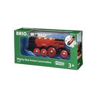 BRIO World Train - Mighty Red Battery Powered Action Locomotive