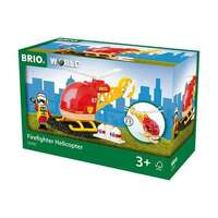 BRIO World Vehicle - Firefighter Helicopter