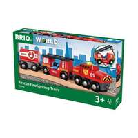 BRIO World Vehicle - Rescue Firefighting Train