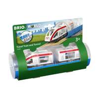 BRIO World Train - Travel Train and Tunnel