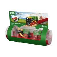 BRIO World Train - Tunnel & Steam Train
