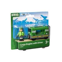 BRIO World Vehicle - Cargo Engine with Driver