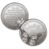 Lucky Coin Card - Daughter