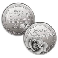 Lucky Coin Card - Dearest Grandpa