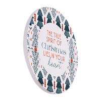 Splosh Christmas - Christmas Heart Ceramic Coaster