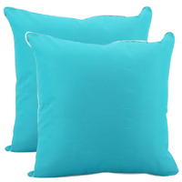 NF Living Outdoor Cushion - Aqua Plain 50x50cm