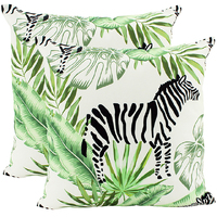 NF Living Outdoor Cushion - Zebra White 50x50cm