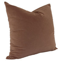 NF Living Cushion - Aria Feather Filled Velvet - Chai 55x55cm