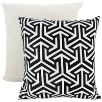 NF Living Linen Cushion - Arrow Fury 50x50cm