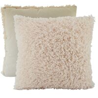 NF Living Cushion - White Floofy 50x50cm