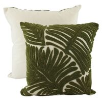 NF Living Cushion - Green Good Leaf 45x45cm