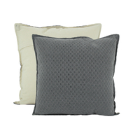 NF Living Waffle Cushion - Matteo - Grey 50x50cm