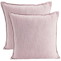 NF Living Linen Cushion - Baby Pink 45x45cm