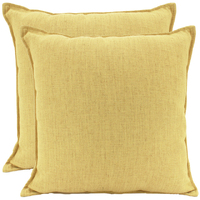 NF Living Linen Cushion - Yellow 45x45cm