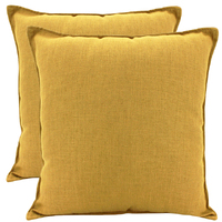 NF Living Linen Cushion - Mustard 45x45cm