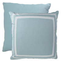 NF Living Pollex Linen Cushion - Light Blue 50x50cm