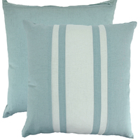 NF Living Gambit Linen Cushion - Light Blue 50x50cm