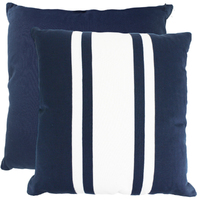 NF Living Gambit Linen Cushion - Navy 50x50cm