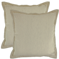 NF Living Elixir Linen Cushion - Beige 55x55cm