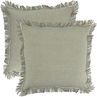 NF Living Finagle Linen Cushion - Beige 50x50cm