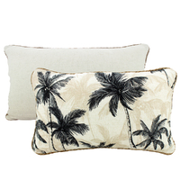 NF Living Linen Cushion - Autumn Tropics 50x50cm