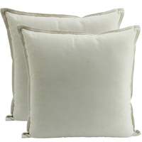 NF Living Velvet Cushion - Champagne 45x45cm