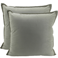 NF Living Velvet Cushion - Latte 45x45cm