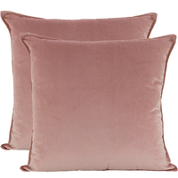 NF Living Velvet Cushion - Pink 45x45cm