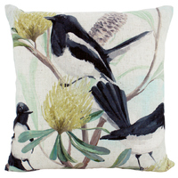 NF Living Cushion - Willy Wagtail Trio 50x50cm