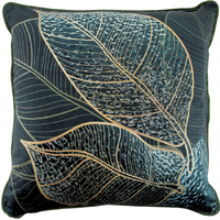 NF Living Velvet Cushion - Take It or Leaf It 50x50cm