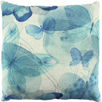 NF Living Linen Cushion - My Heart Flutters 50x50cm