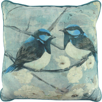 NF Living Linen Cushion - Tweetheart 50x50cm