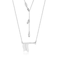 Disney Couture Kingdom - Dumbo - Flag Necklace White Gold