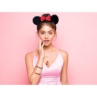 Disney Couture Kingdom - Minnie Mouse - Ears Necklace Yellow Gold