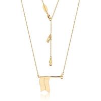 Disney Couture Kingdom - Dumbo - Flag Necklace Yellow Gold