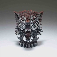 Edge Sculpture - Miniature Wolf Bust