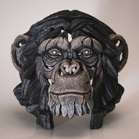 Edge Sculpture - Chimpanzee Bust