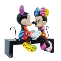 Disney Britto Mickey & Minnie Mouse Love Figurine