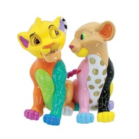 Disney Britto Lion King Simba & Nala Figurine Large