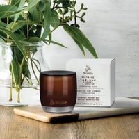 Urban Rituelle Flourish Organics Soy Candle - Vanilla, Lavender & Geranium 140gm