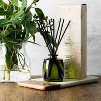 Urban Rituelle Flourish Organics Diffuser Set - Lemongrass, Lemon Myrtle, Grapefruit & Eucalyptus 220ml